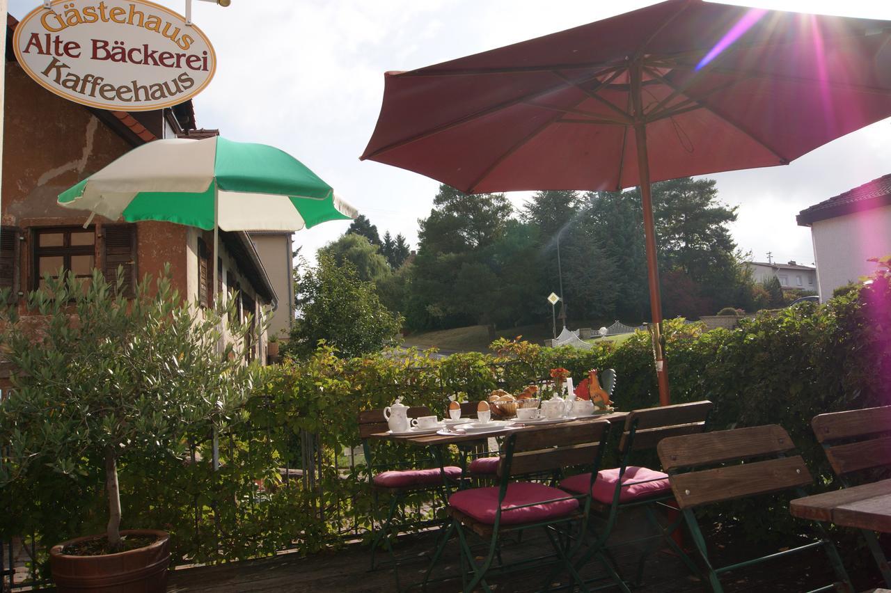 Gaestehaus 'Alte Baeckerei' Kaffeehaus Großbundenbach Exterior foto